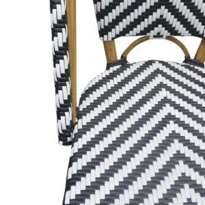 Paryžiaus stiliaus juodosios rietavo medžio kėdė - 2 vnt. - Bolero