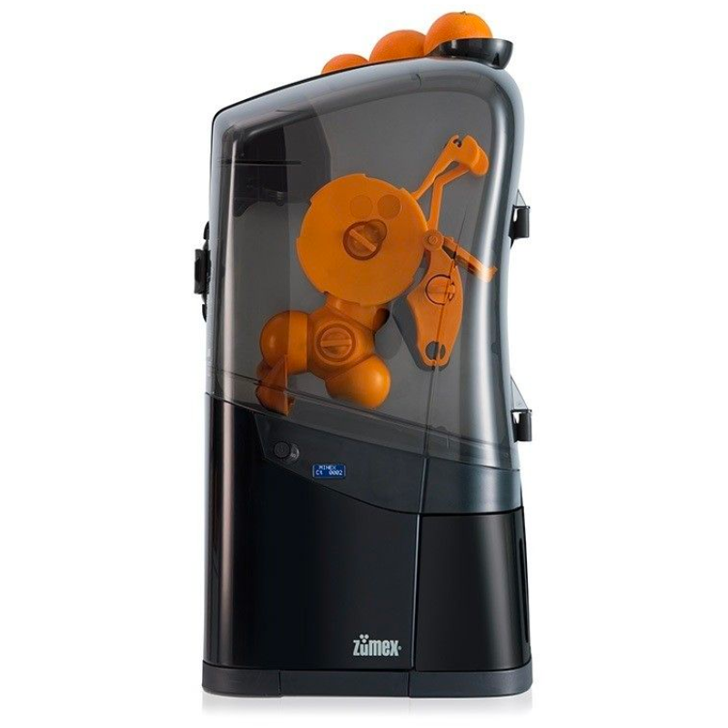 Citrusų spaudiklis Zumex Minex - juodas: profesionalus našumas ir elegantiškas dizainas