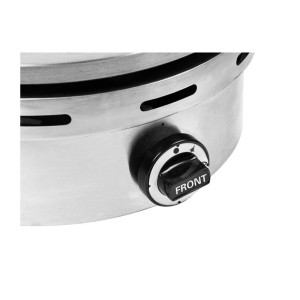 Profesionali duoninė keptuvė su dujomis - Ø 40 cm - Dynasteel