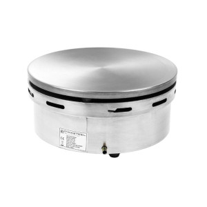 Profesionali duoninė keptuvė su dujomis - Ø 40 cm - Dynasteel