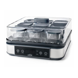 Jogurto gamyklė Lacor - 9 stiklinės indelės - 230 ml: paruoškite kokybiškus naminius jogurtus | Fourniresto