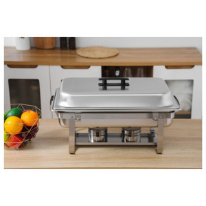 Chafing Dish 9 L - GN 1/1 Eco Dynasteel: išlaikykite savo patiekalus šiltus
