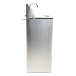 Nepriklausomas mobilus rankų plovimo įrenginys Dynasteel: Higiena ir praktiškumas profesionalioje virtuvėje