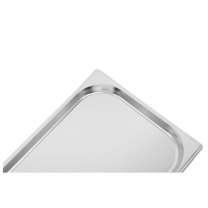 Gastronormo talpykla GN 1/1 iš nerūdijančio plieno Dynasteel - 2,5 l, gylis 20 mm
